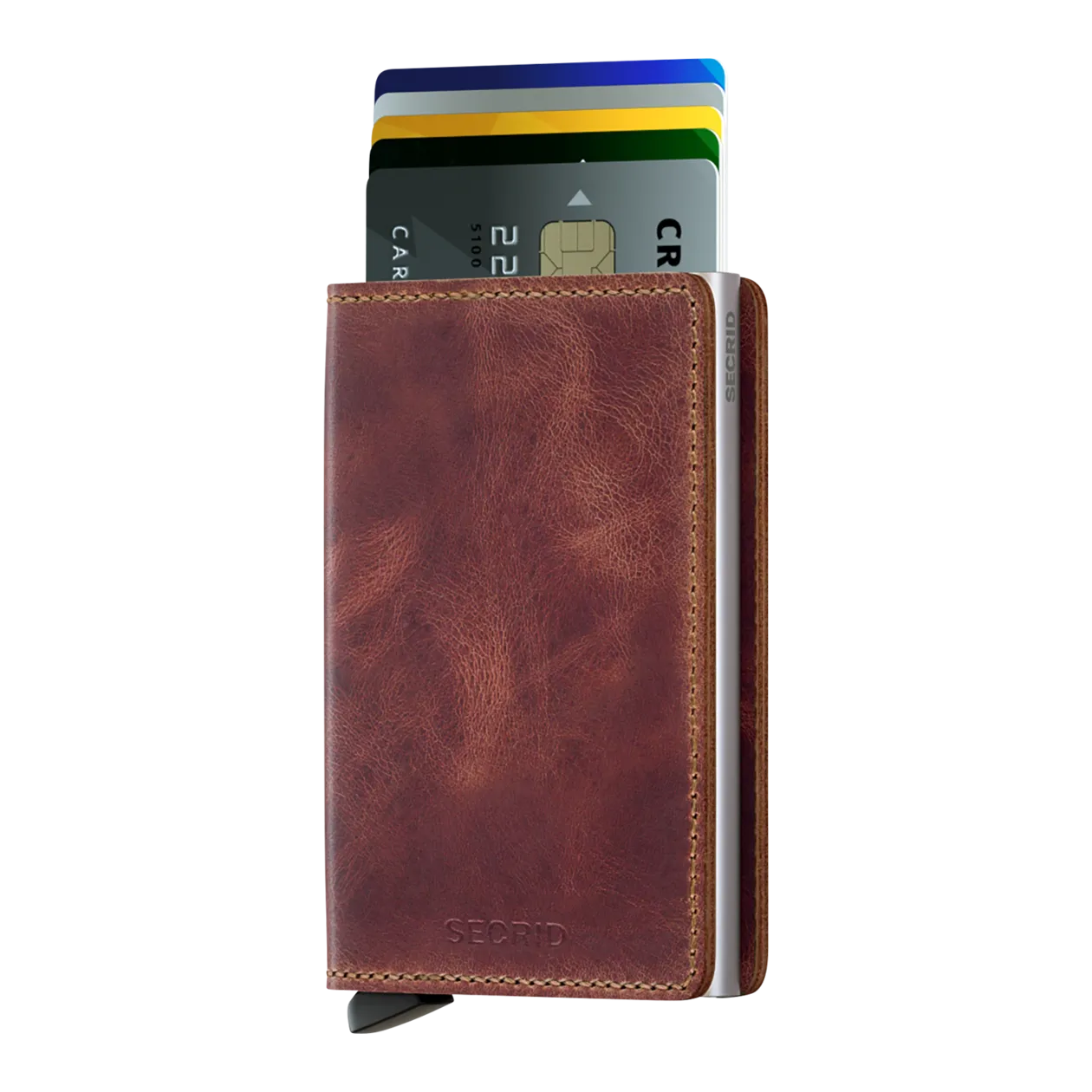 Secrid Slimwallet Porte-cartes, Vintage Brown