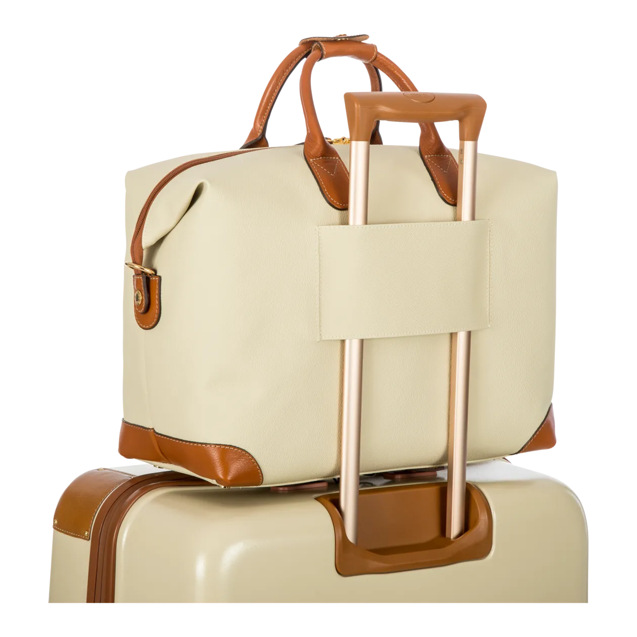 BRIC'S Firenze Holdall Travel Bag Reisetasche, Cream