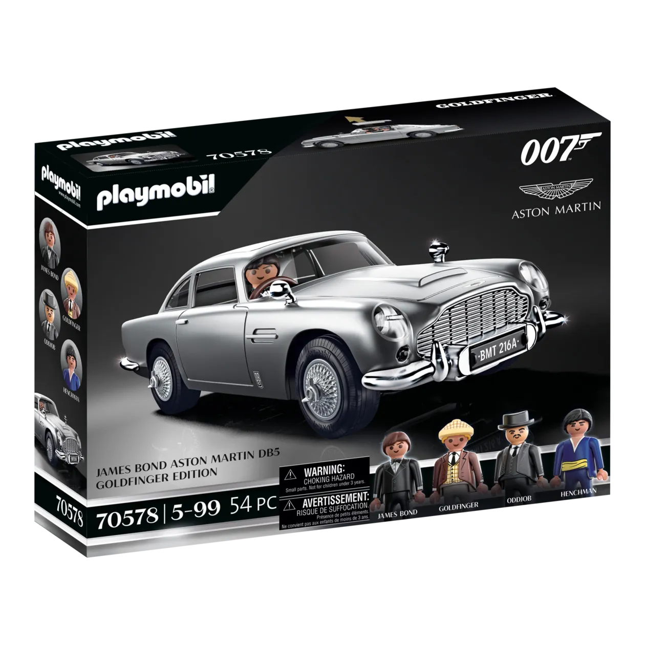 PLAYMOBIL® James Bond Aston Martin DB5 Goldfinger Edition Spielset