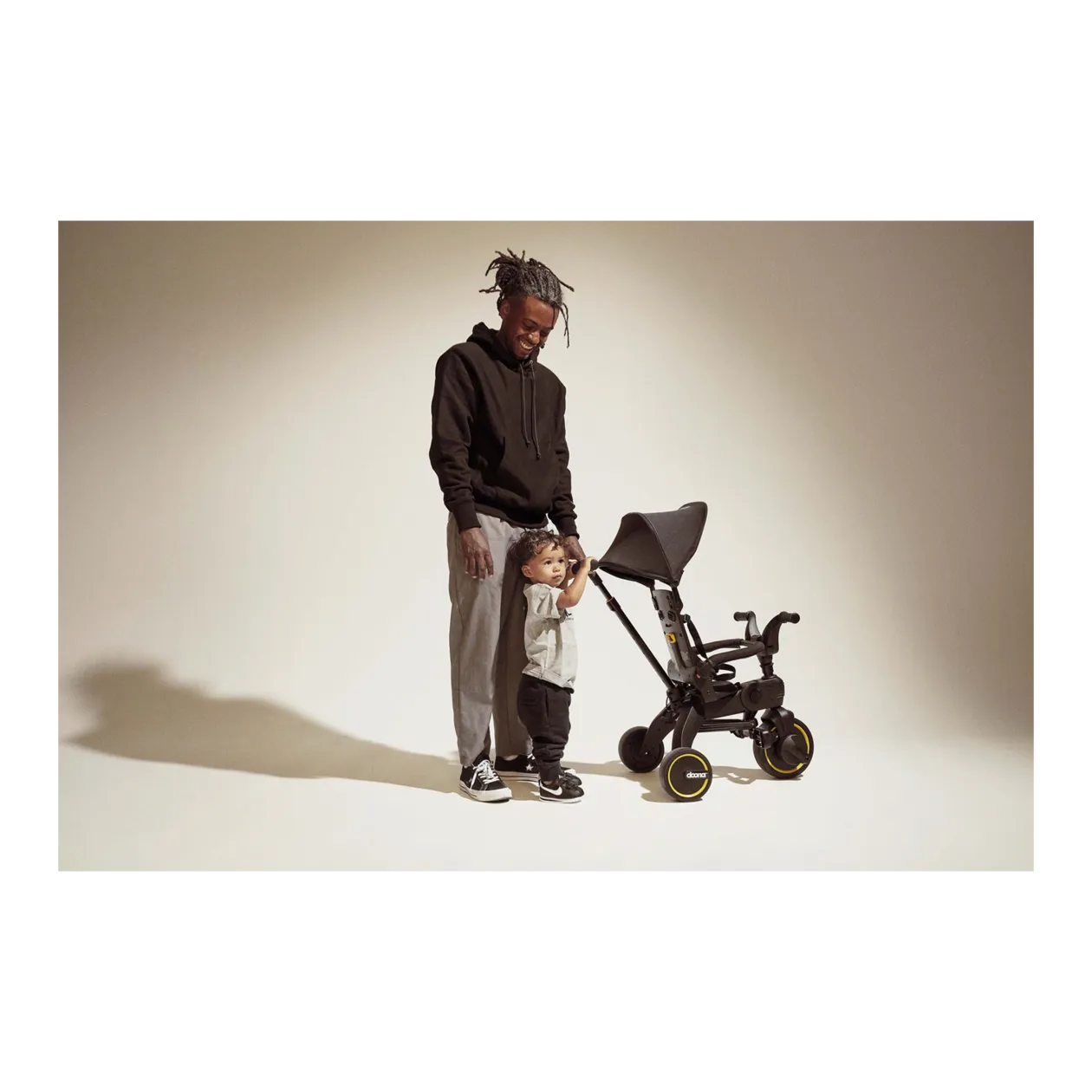 Doona™ Liki Trike Midnight Stroller and Tricycle, Midnight