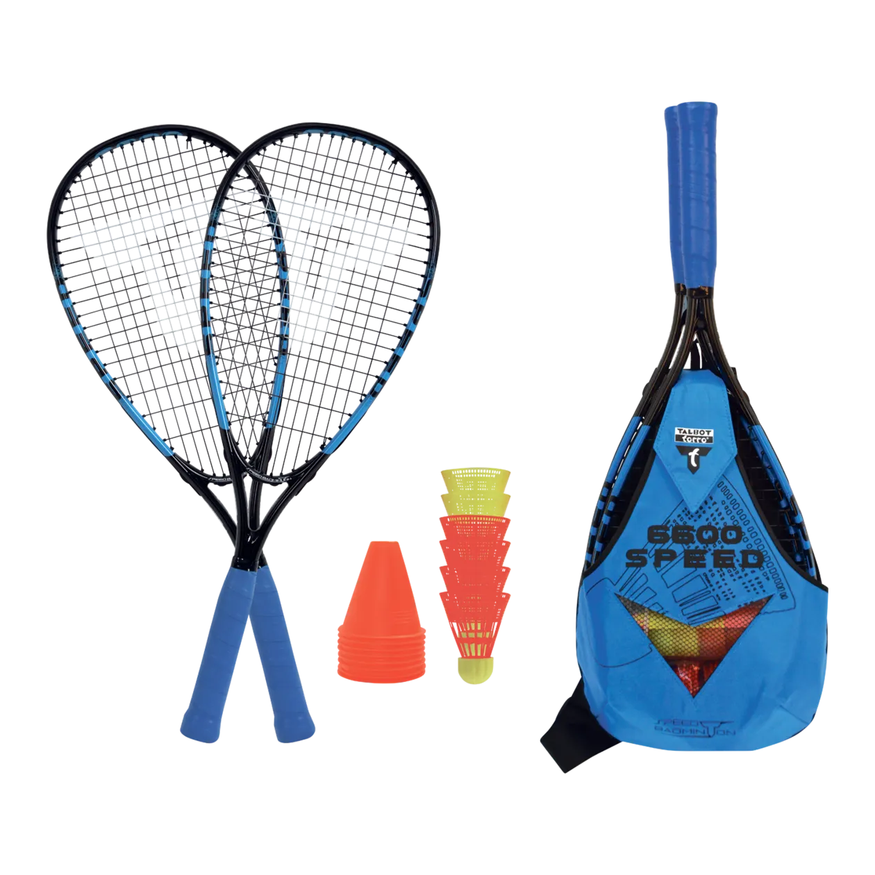 Talbot-Torro Speed 6600 LED Speed-Badminton-Set