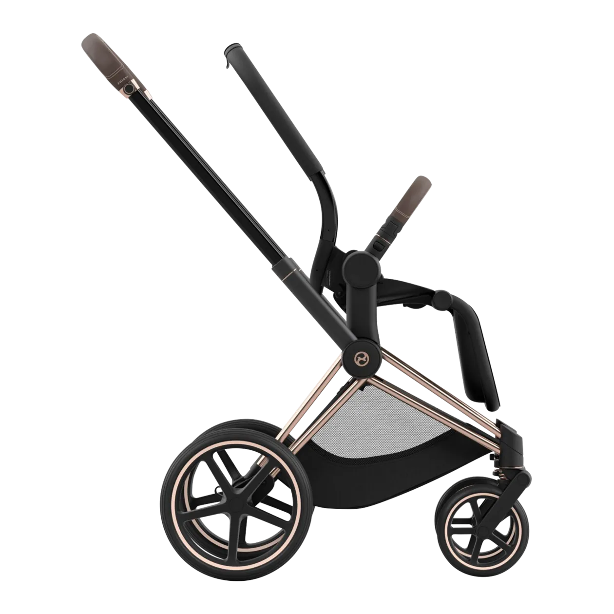 CYBEX PRIAM Rahmen inkl. Sitzgestell Kinderwagen, Rosegold / Rosegold