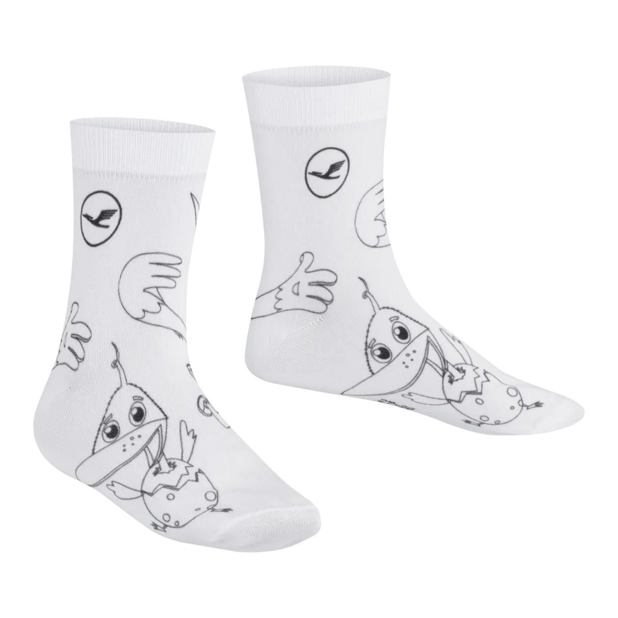 FALKE Paint your own socks "Lu & Cosmo" Children's Socks, Painting Set