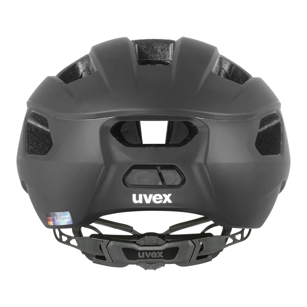 uvex rise cc High-Performance Bike Helmet, 52-56 cm, All Black