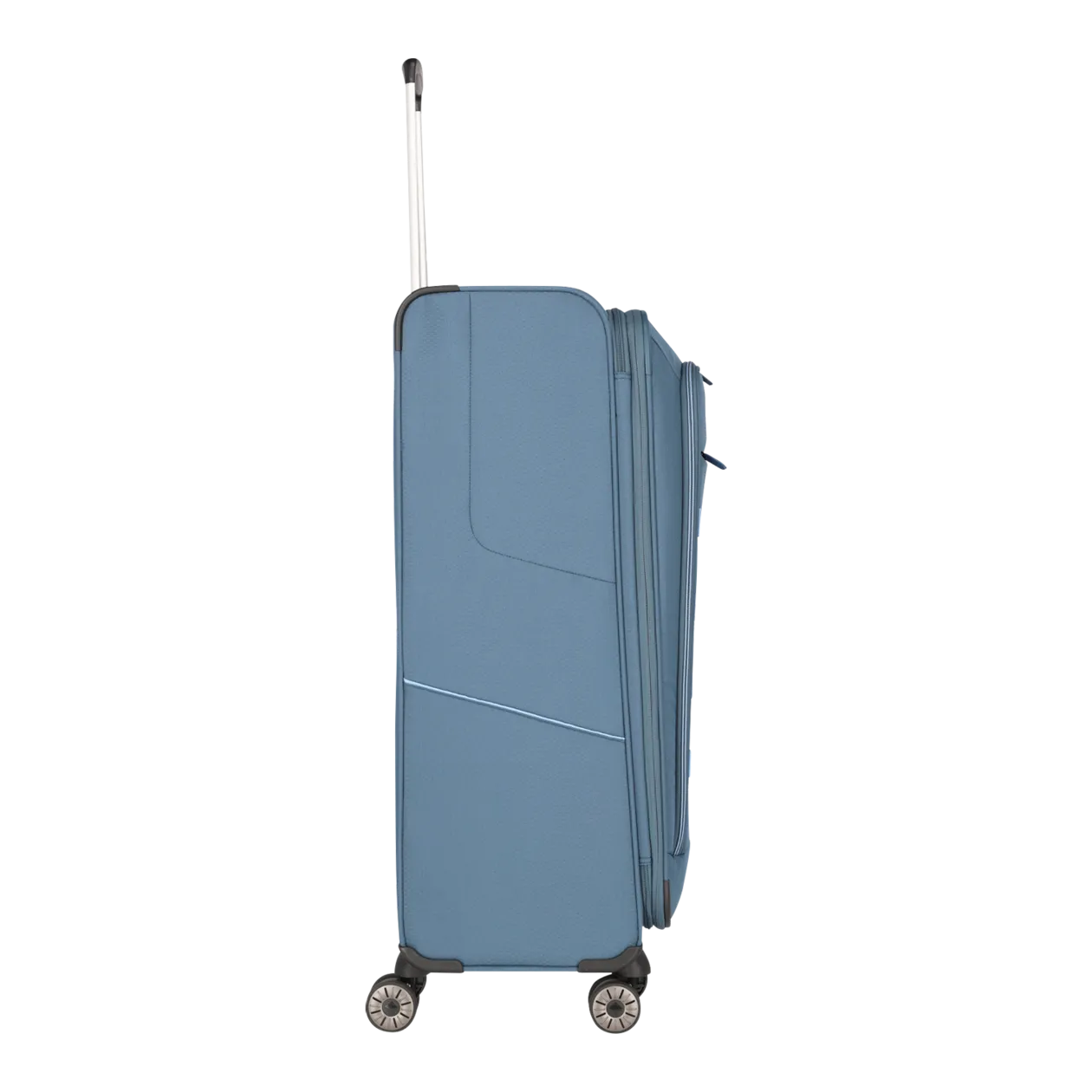 travelite Skaii Trolley L con 4 ruote (espandibile), blu panorama