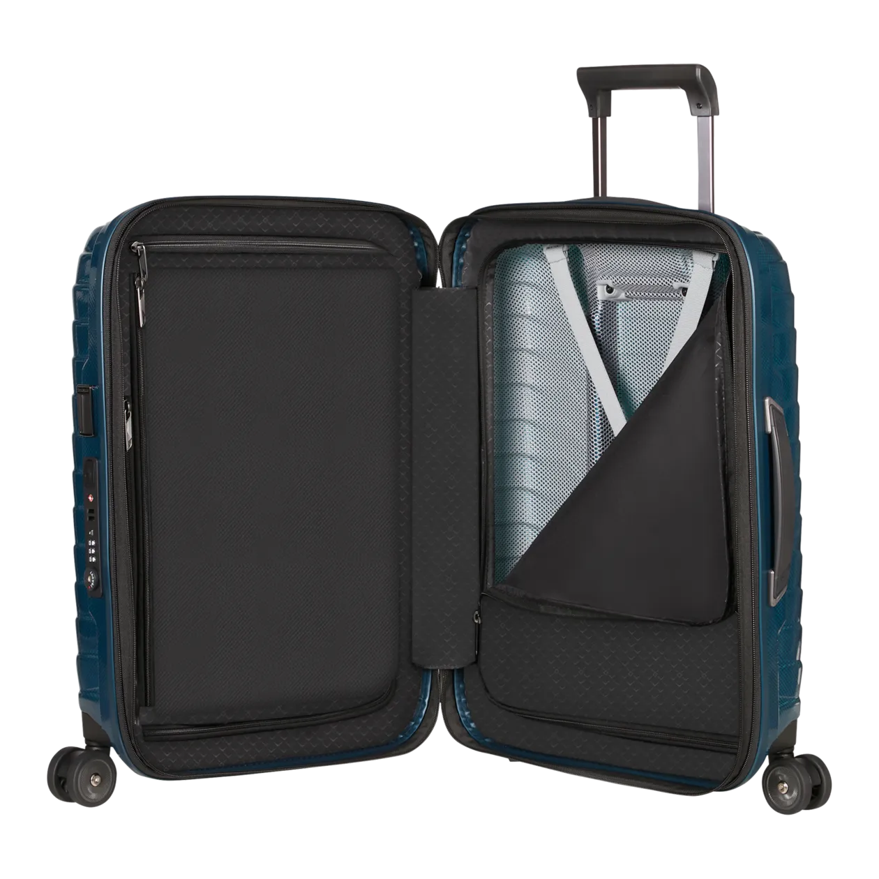 Samsonite Proxis Spinner 55/20 Trolley (expandable), Petrol Blue