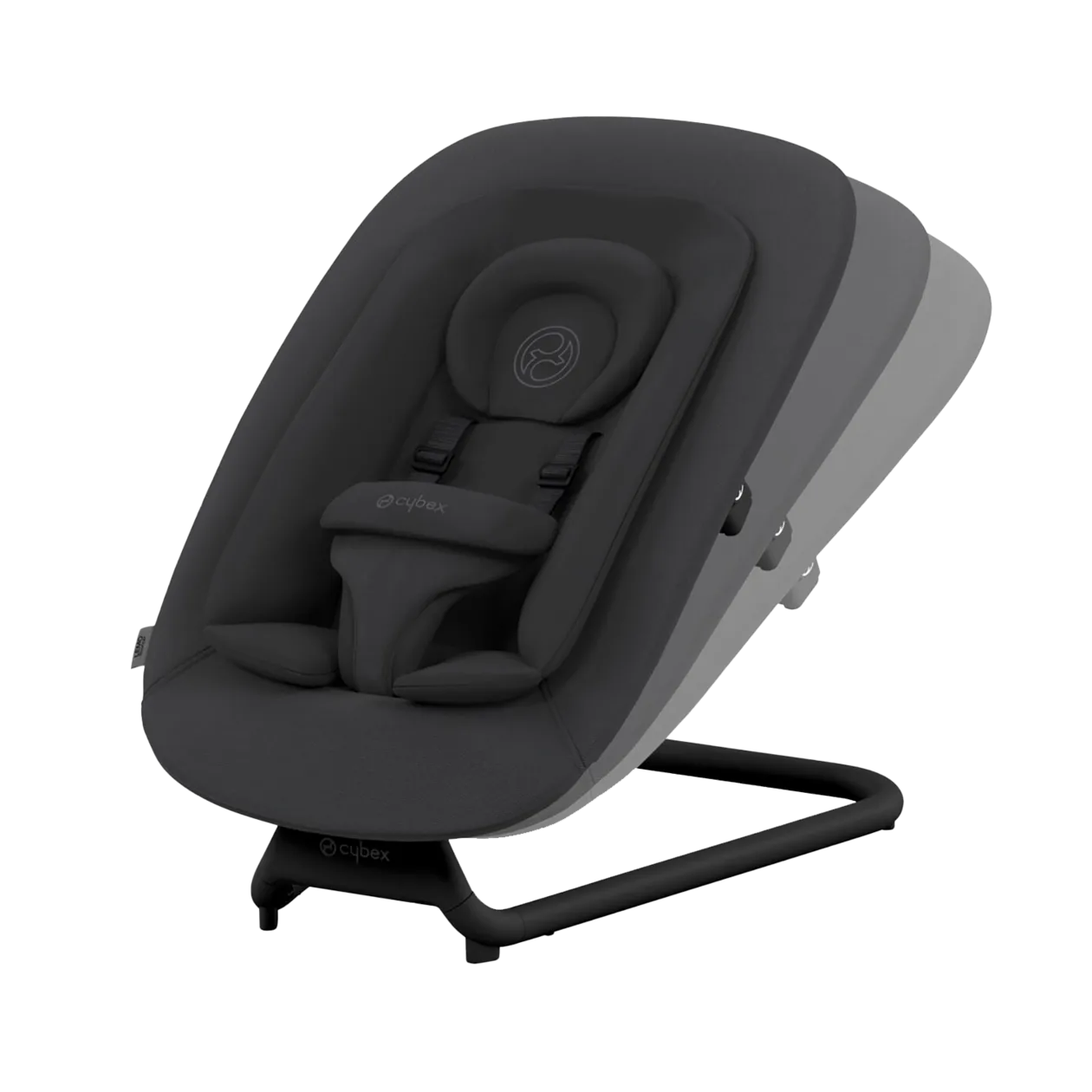 CYBEX LEMO Bouncer, Stunning Black / Black