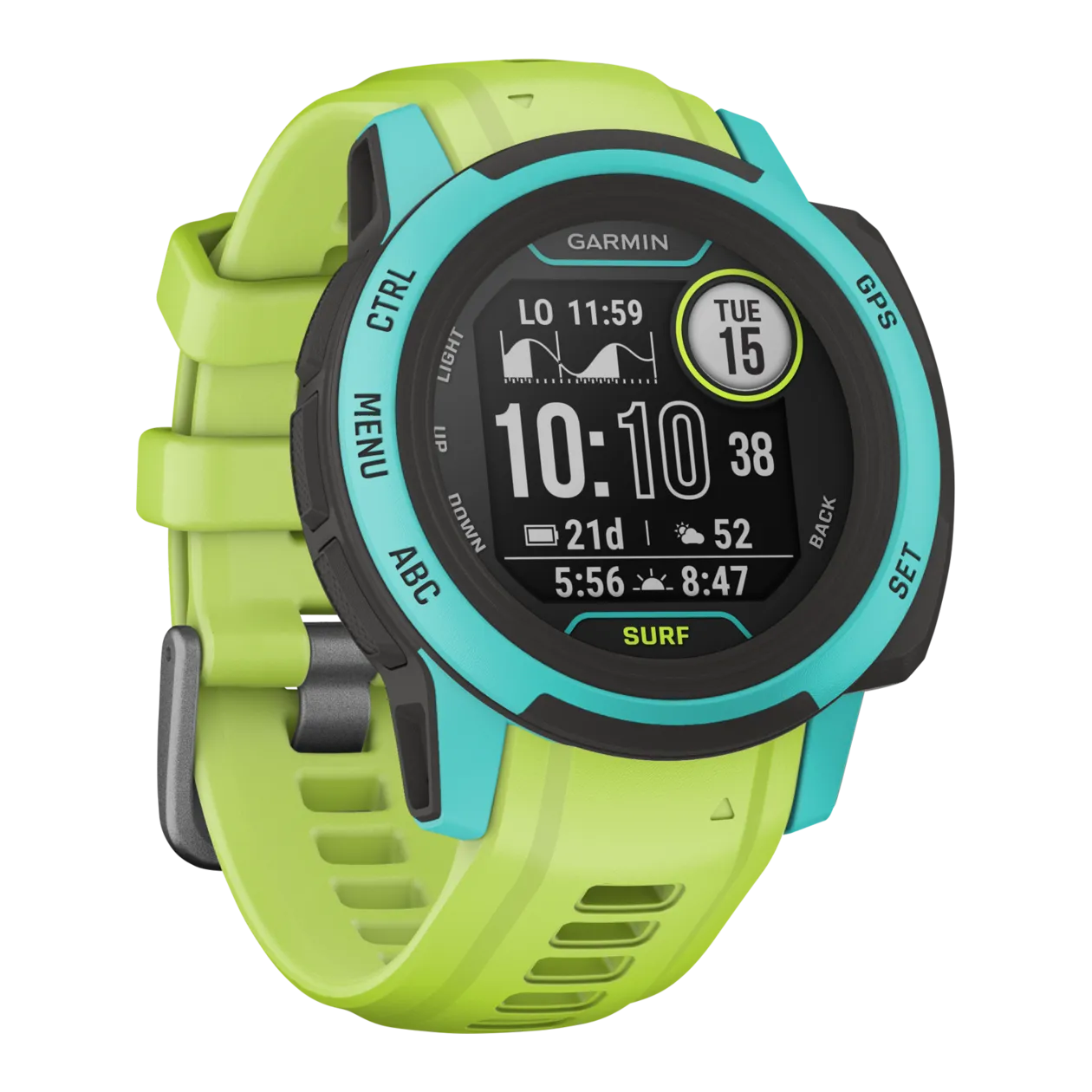 Garmin Instinct® 2S Smartwatch GPS Surf Edition, Waikiki