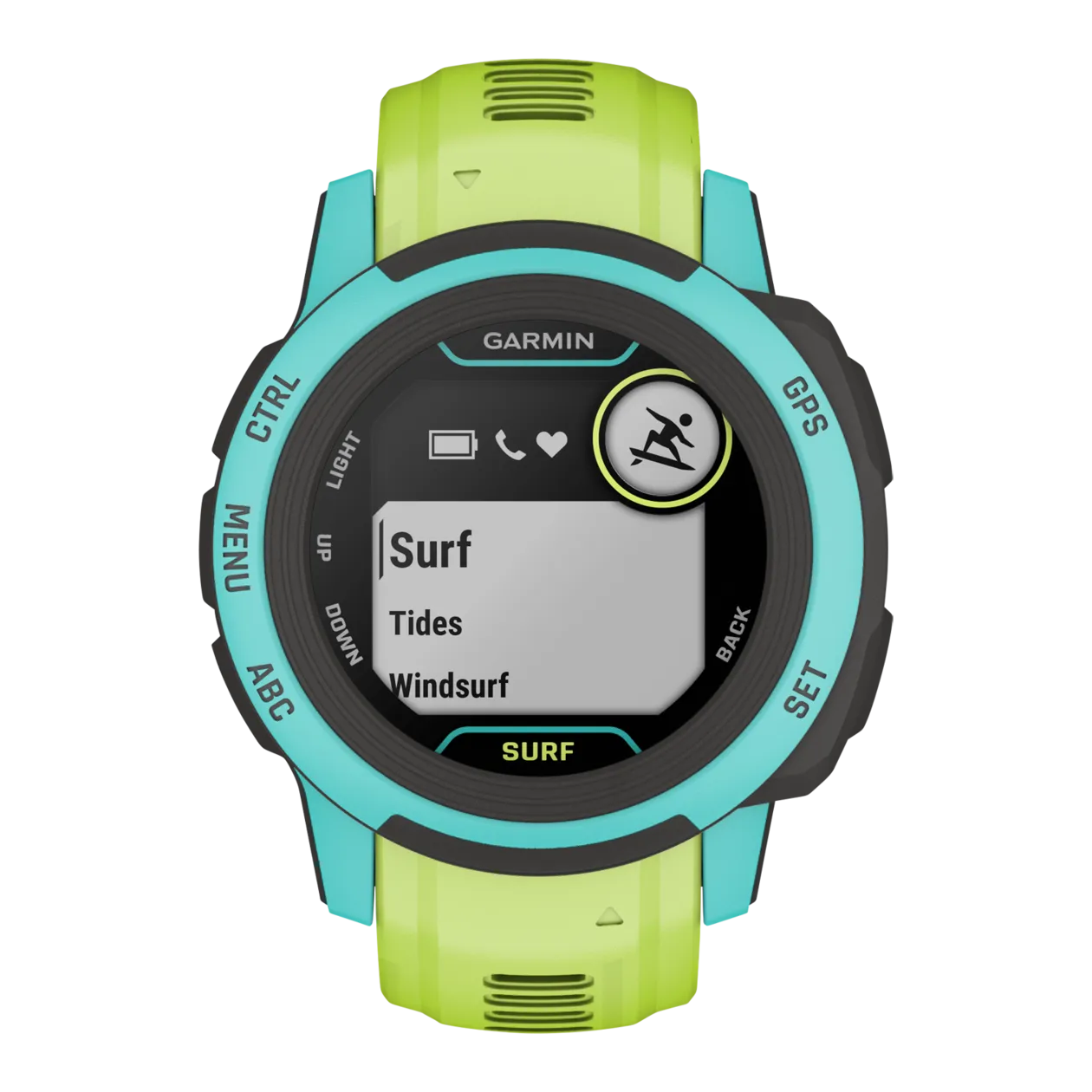 Garmin Instinct® 2S Smartwatch GPS Surf Edition, Waikiki