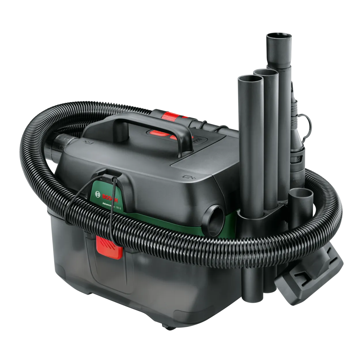 Bosch AdvancedVac 18V-8 Wet and Dry Vacuum Cleaner, Classic Green