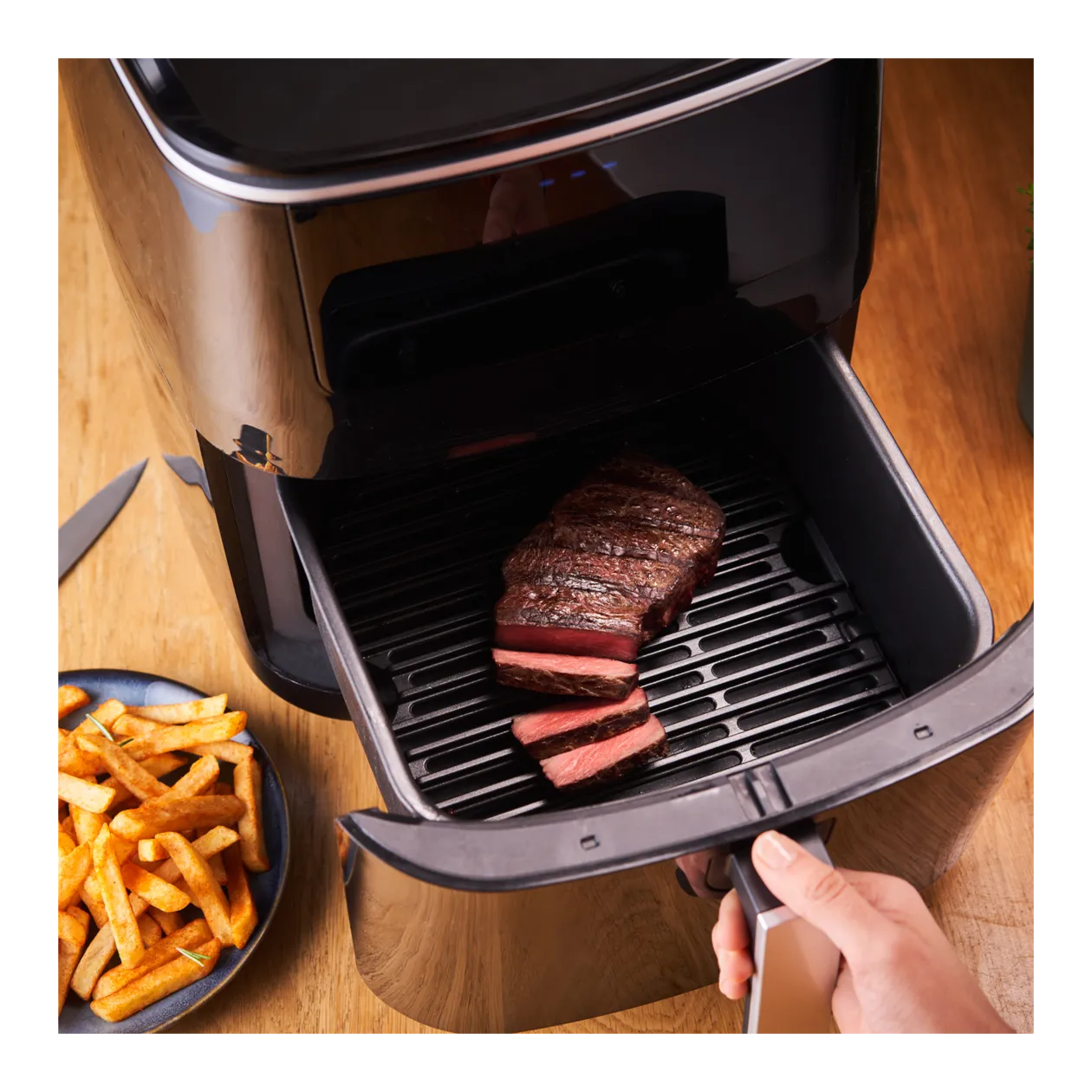 Tefal Easy Fry Grill & Steam Friteuse à air chaud, noir