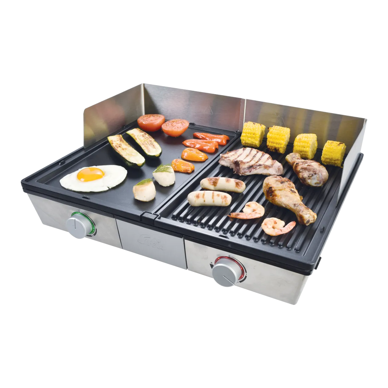 SOLIS Deli Grill 7951 Gril de table, acier inoxydable