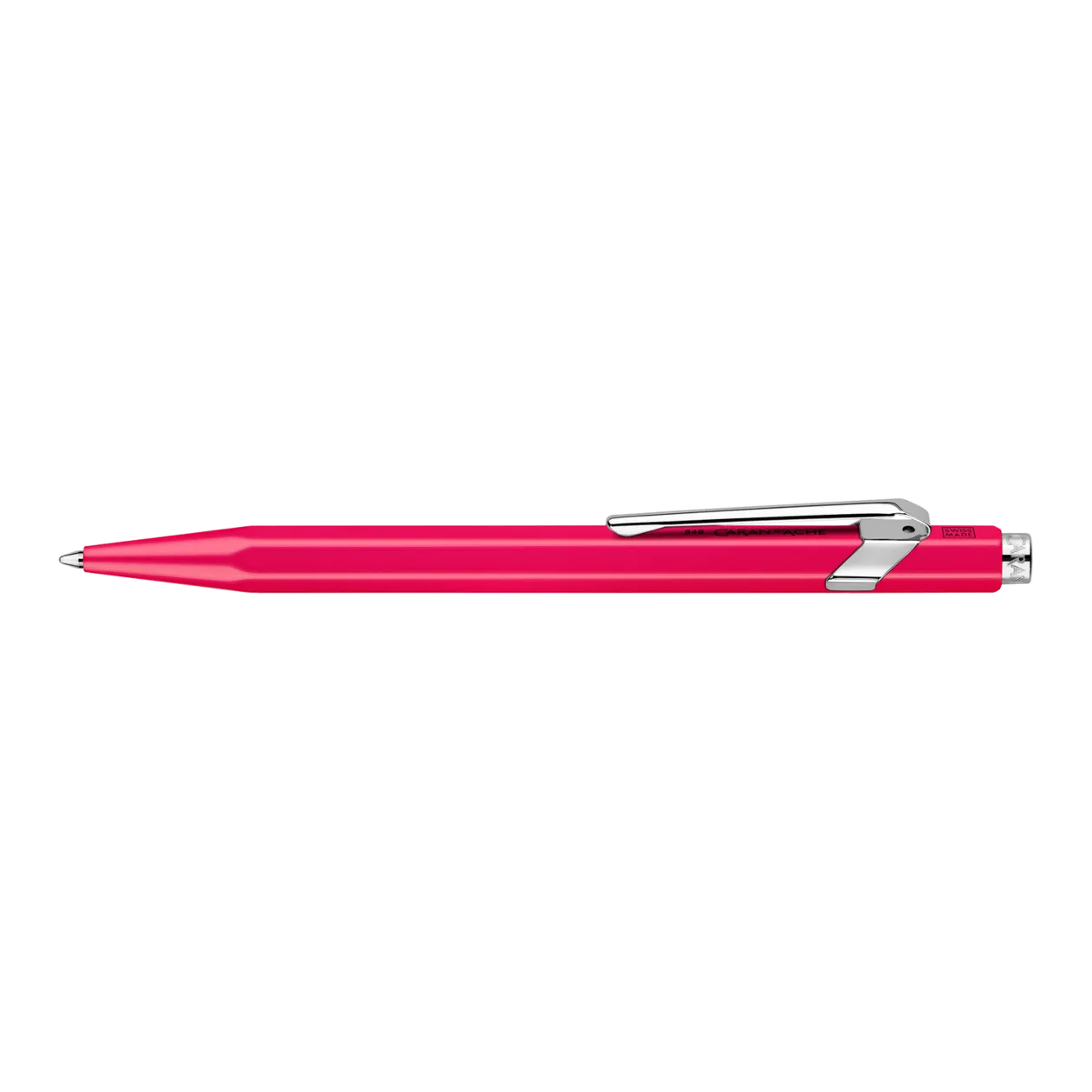 Caran d'Ache 849 POPLINE Ballpoint Pen, Fluo Pink