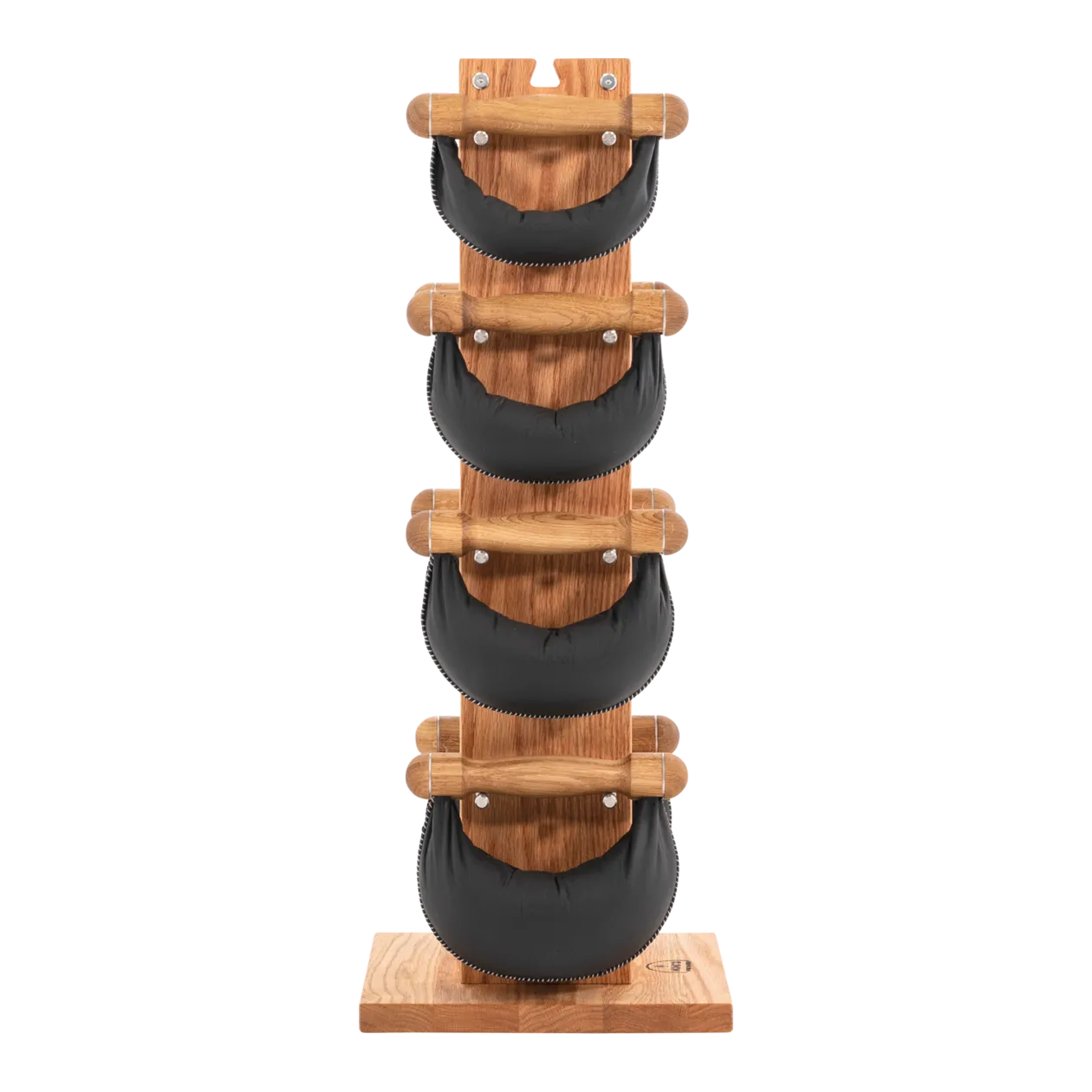 NOHRD Swing Dumbbell Tower Set, Oak