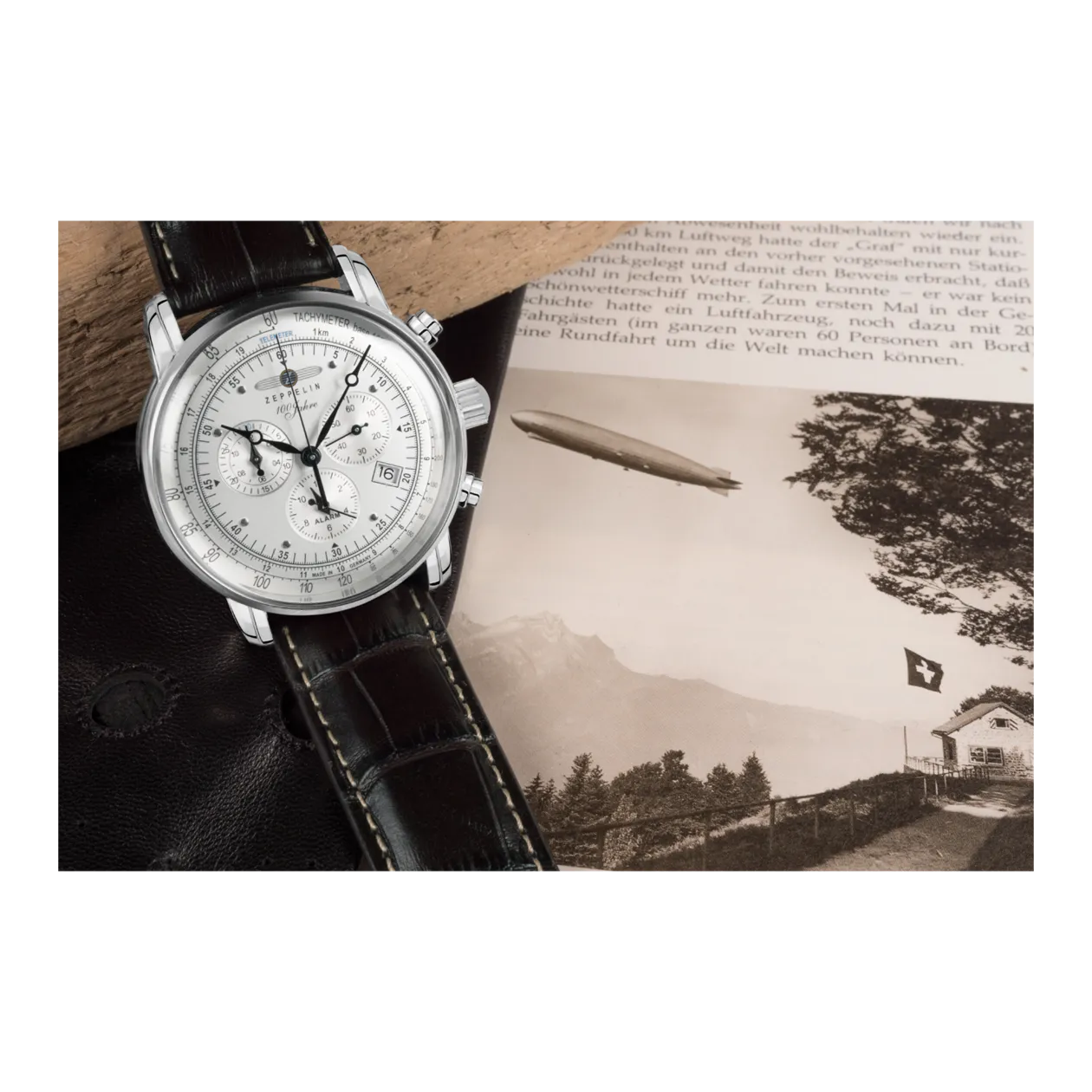 Zeppelin Chronograph Alarm 7680-1