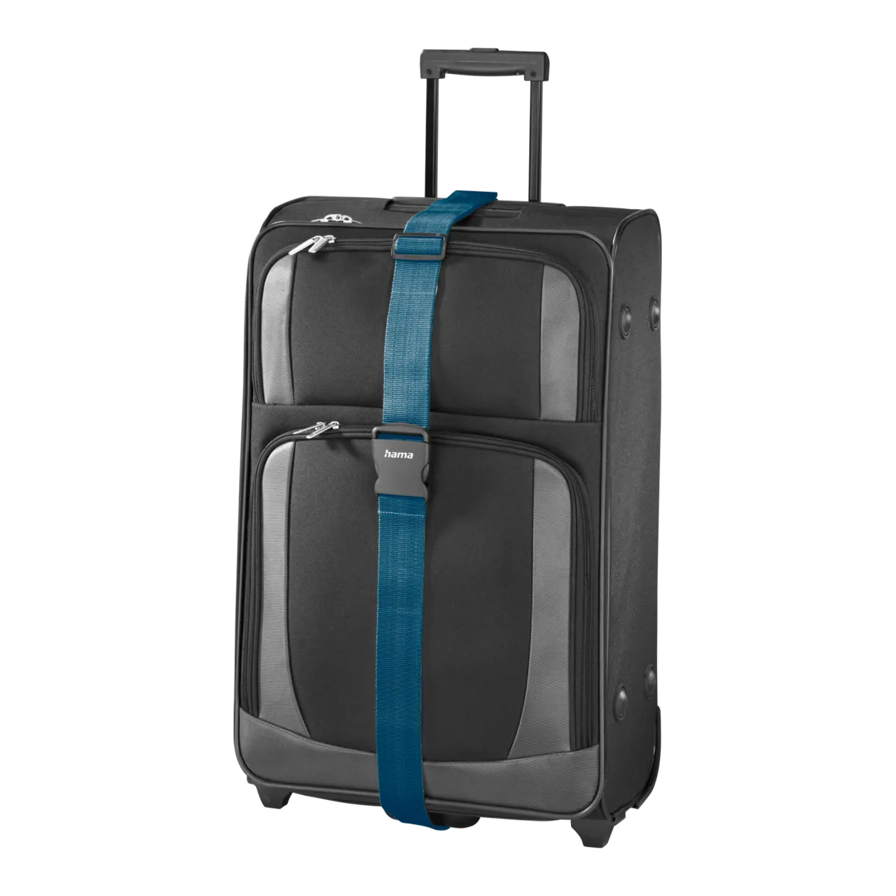 Hama Sangle de bagage 5 x 200 cm, bleu foncé