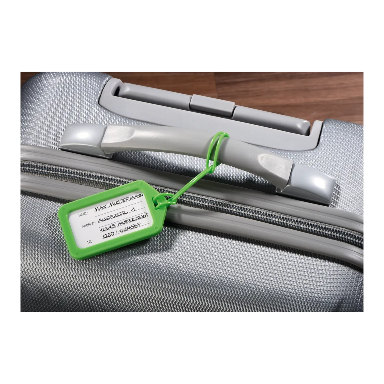 Hama Luggage Tags, Set of 2, Green