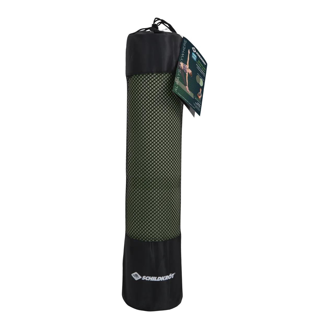 Schildkröt Bicolour 4 mm Yoga Mat, Green / Moss Green