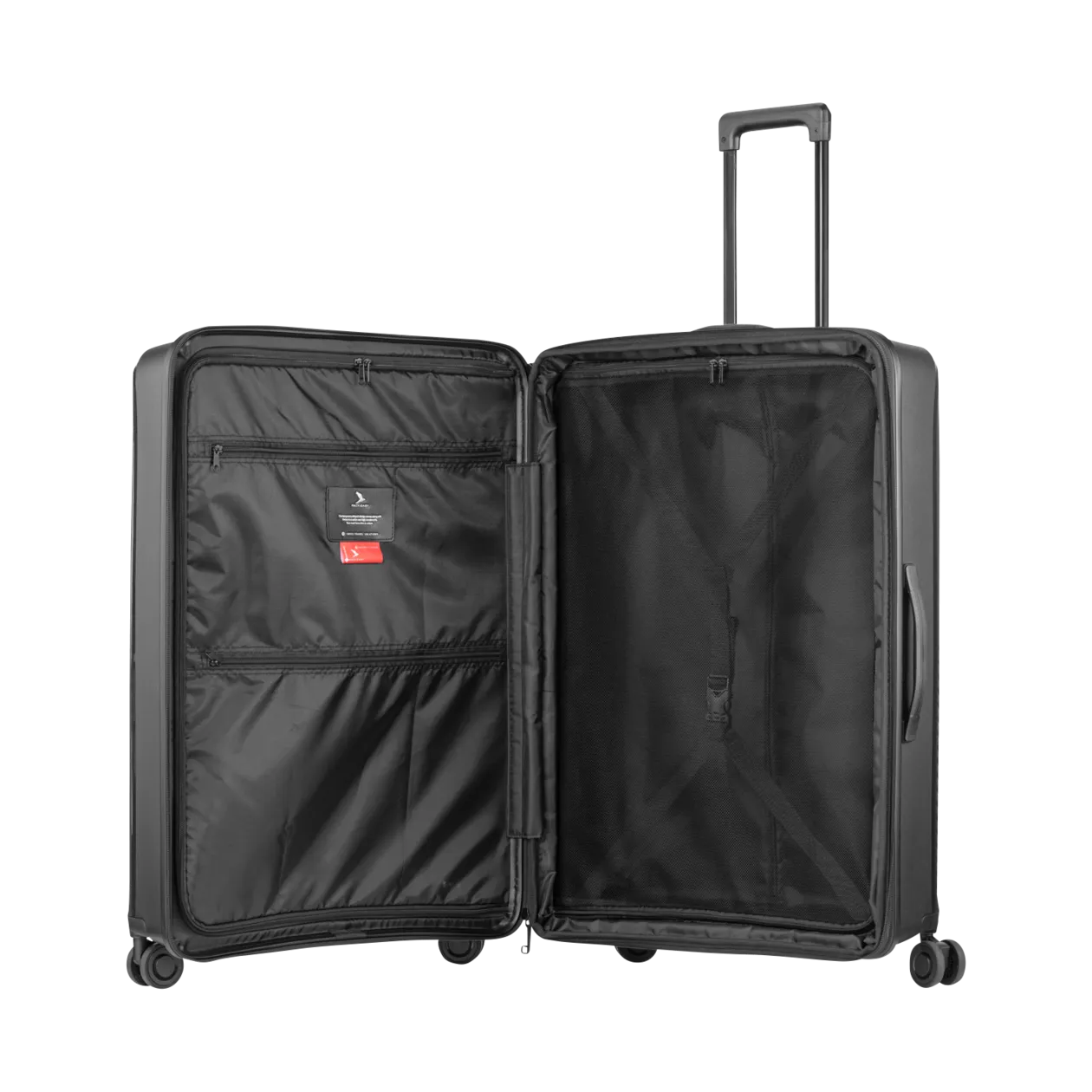 PACK EASY Jet Trolley L (Expandable), Black