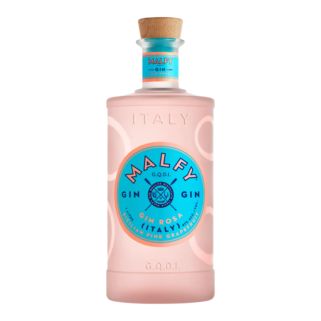 Malfy Italian Gin con Rosa, 1 l, 41,0 % vol., Italien