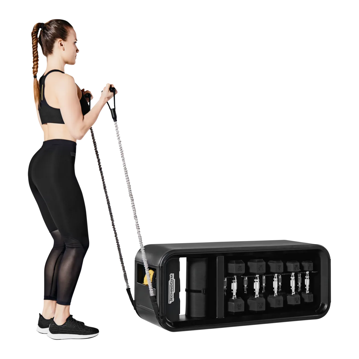 Technogym Bench All-in-one-Trainingsbank, Schwarz