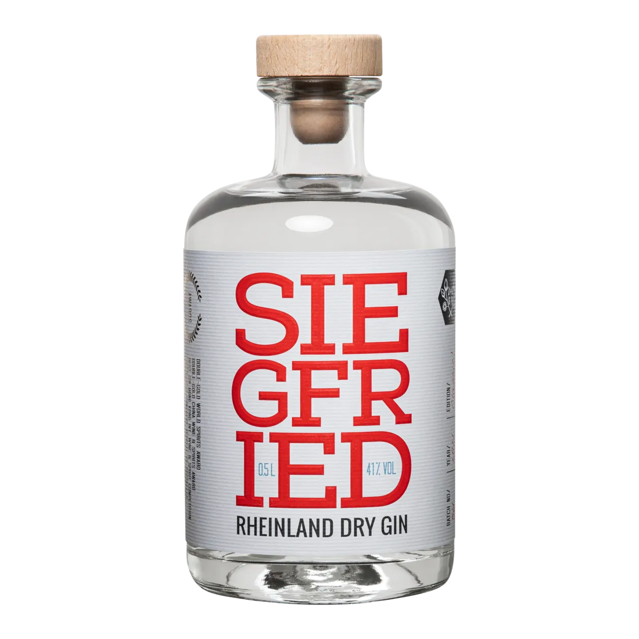 Siegfried Rheinland Dry Gin, 0,5 l, 41,0 % vol., Deutschland