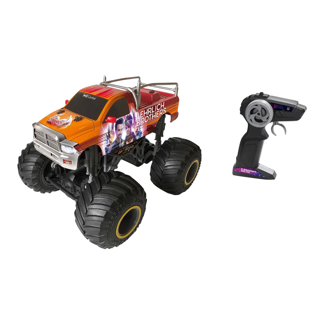 Revell Control RC Monster Truck RAM 3500 « Ehrlich Brothers » Véhicule téléguidé