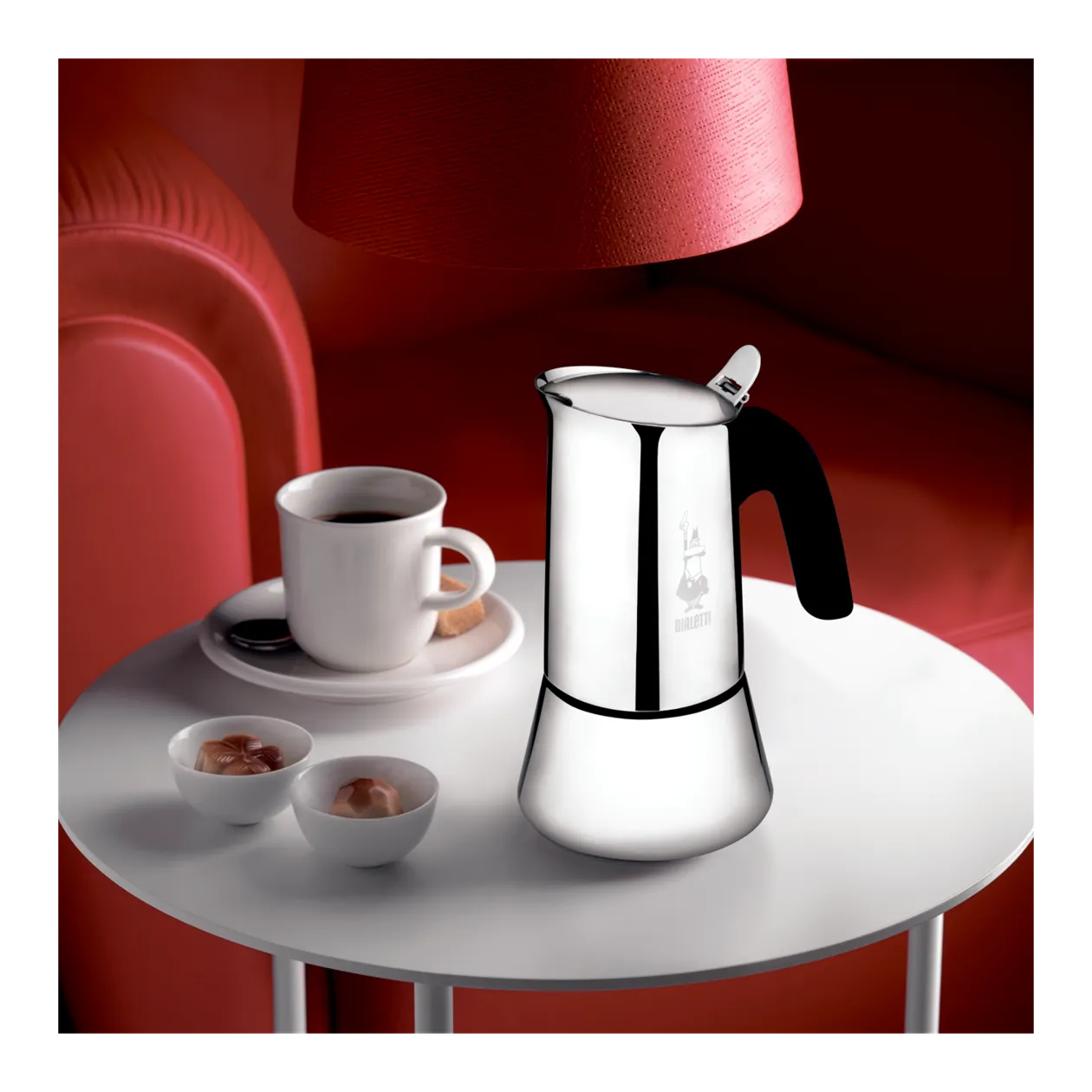 Bialetti New Venus Cafetière italienne, 6 tasses, acier inoxydable