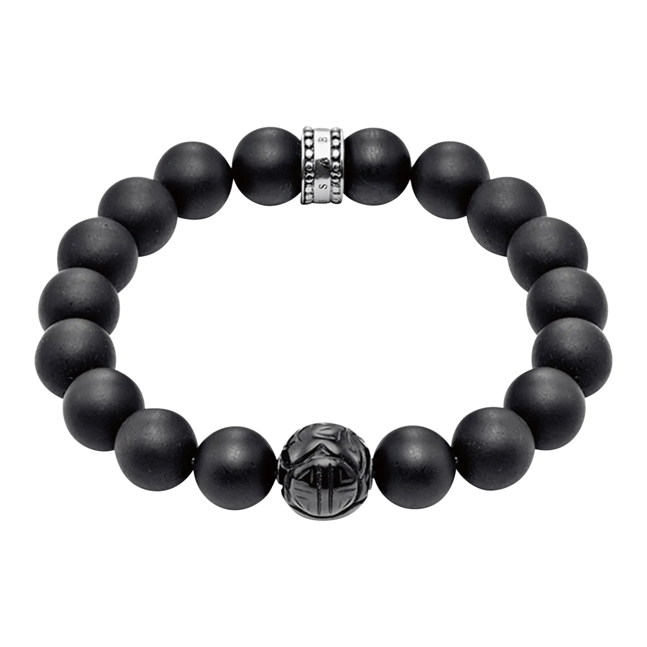 THOMAS SABO Set di bracciali, nero/marrone