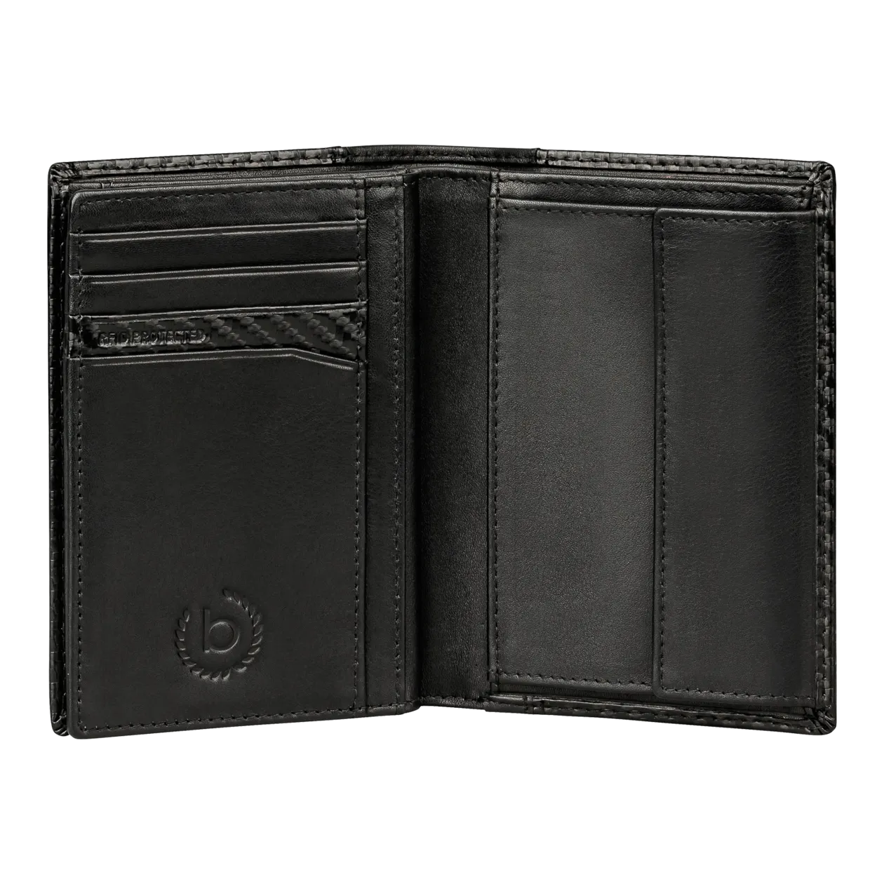 bugatti Comet Wallet Portrait Format, Black