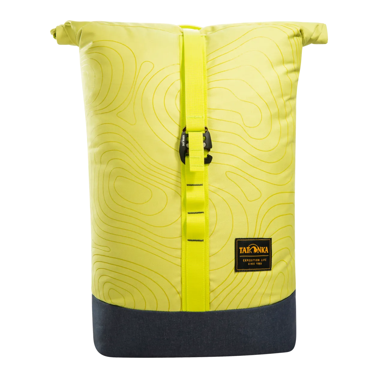 Tatonka City Rolltop Daypack Zainetto, Lime Curve