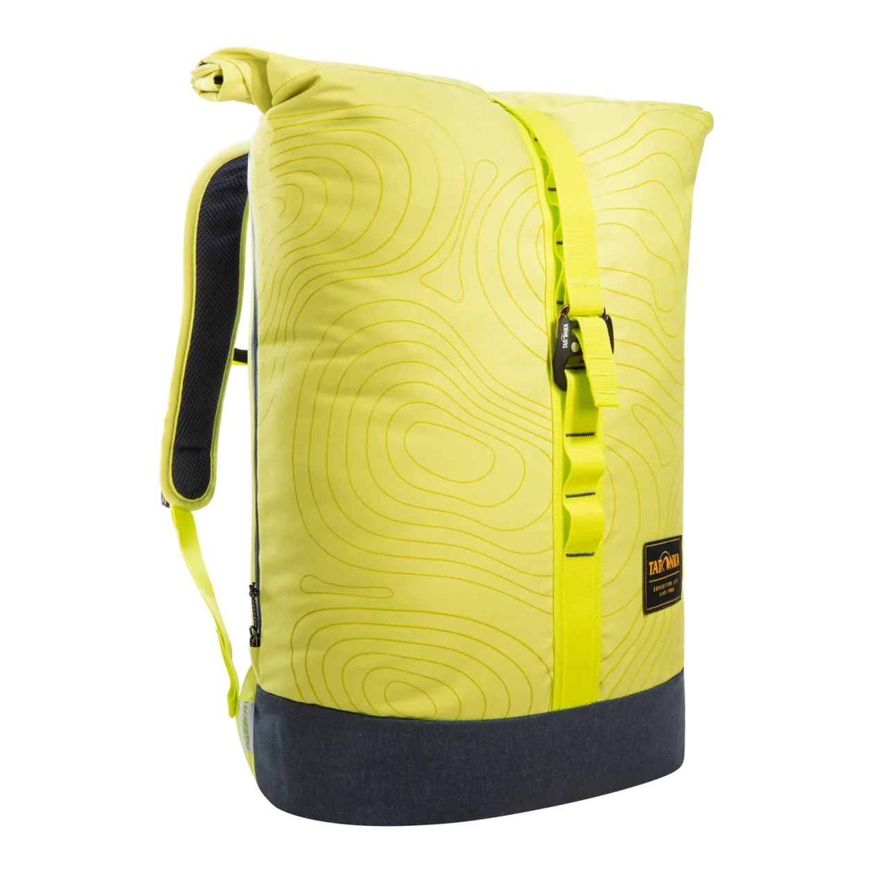 Tatonka City Rolltop Daypack Zainetto, Lime Curve