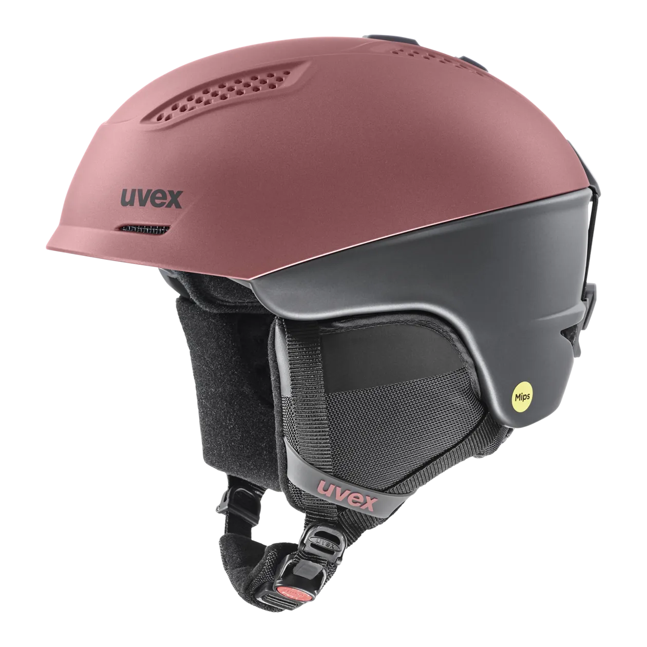 uvex ultra MIPS Ski Helmet, 51-55 cm, Antiq Rose-Grey