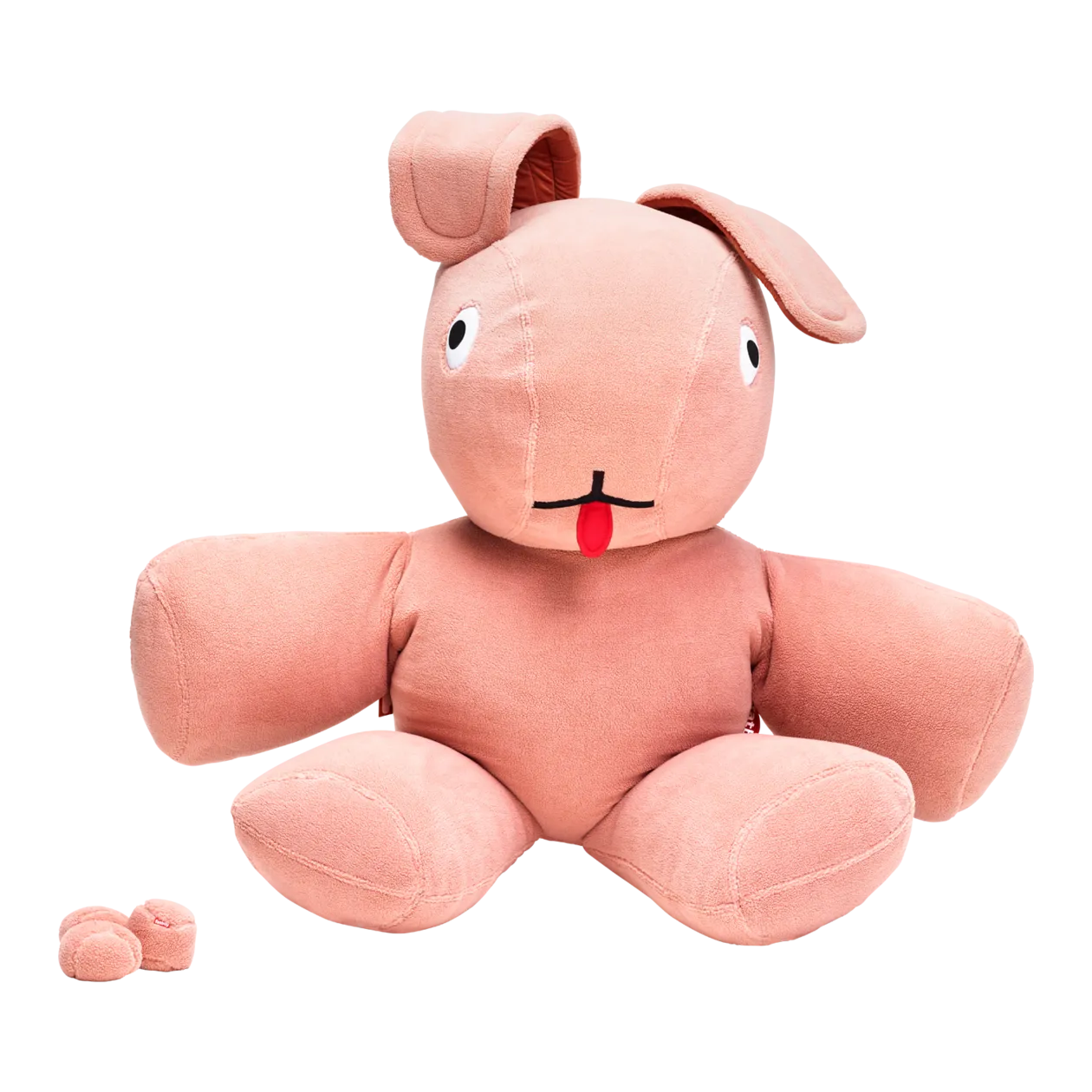 fatboy® CO9 XS Teddy Animal en peluche géant, Cheeky Pink