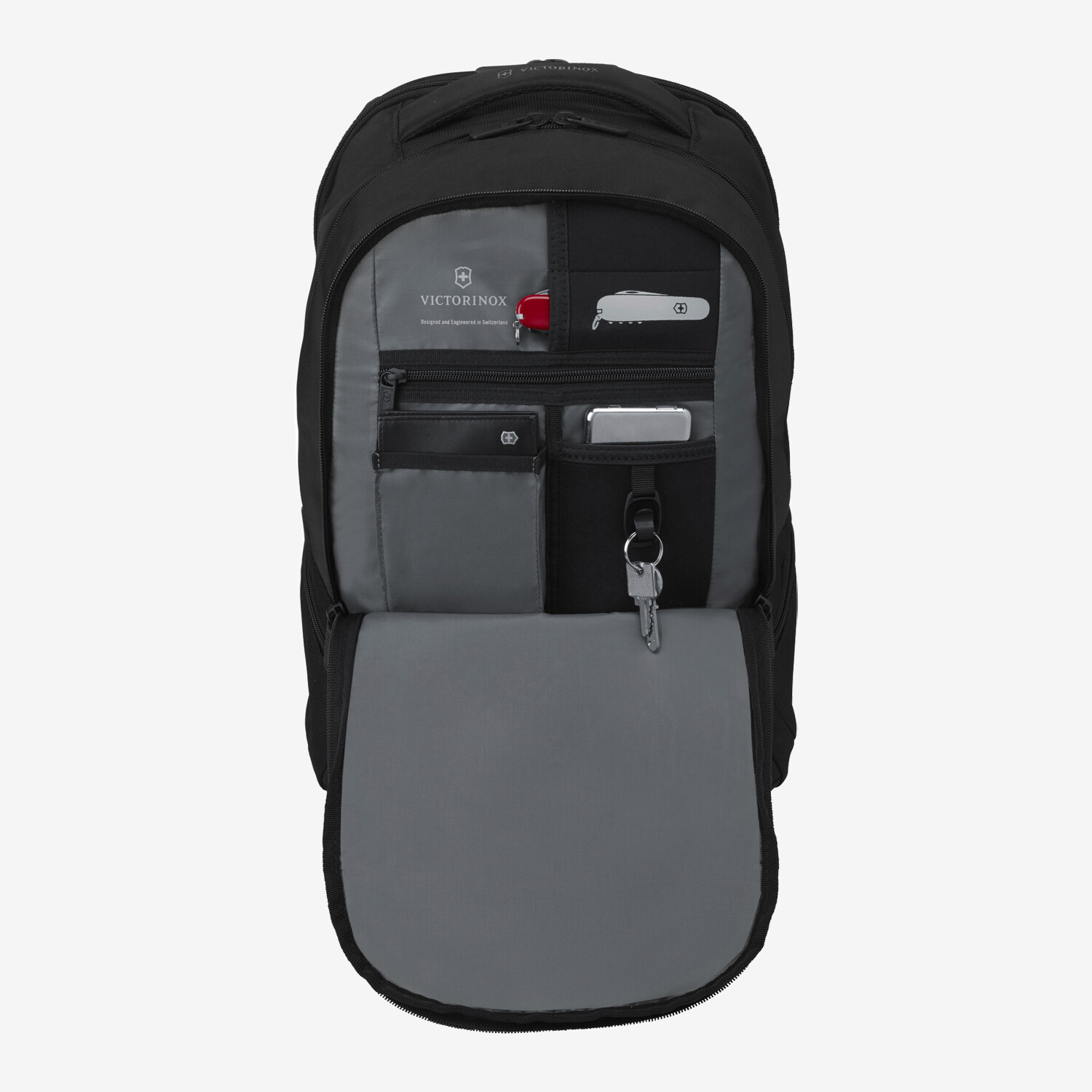 Victorinox VX Sport EVO Deluxe Laptop Backpack, Black - Lufthansa WorldShop