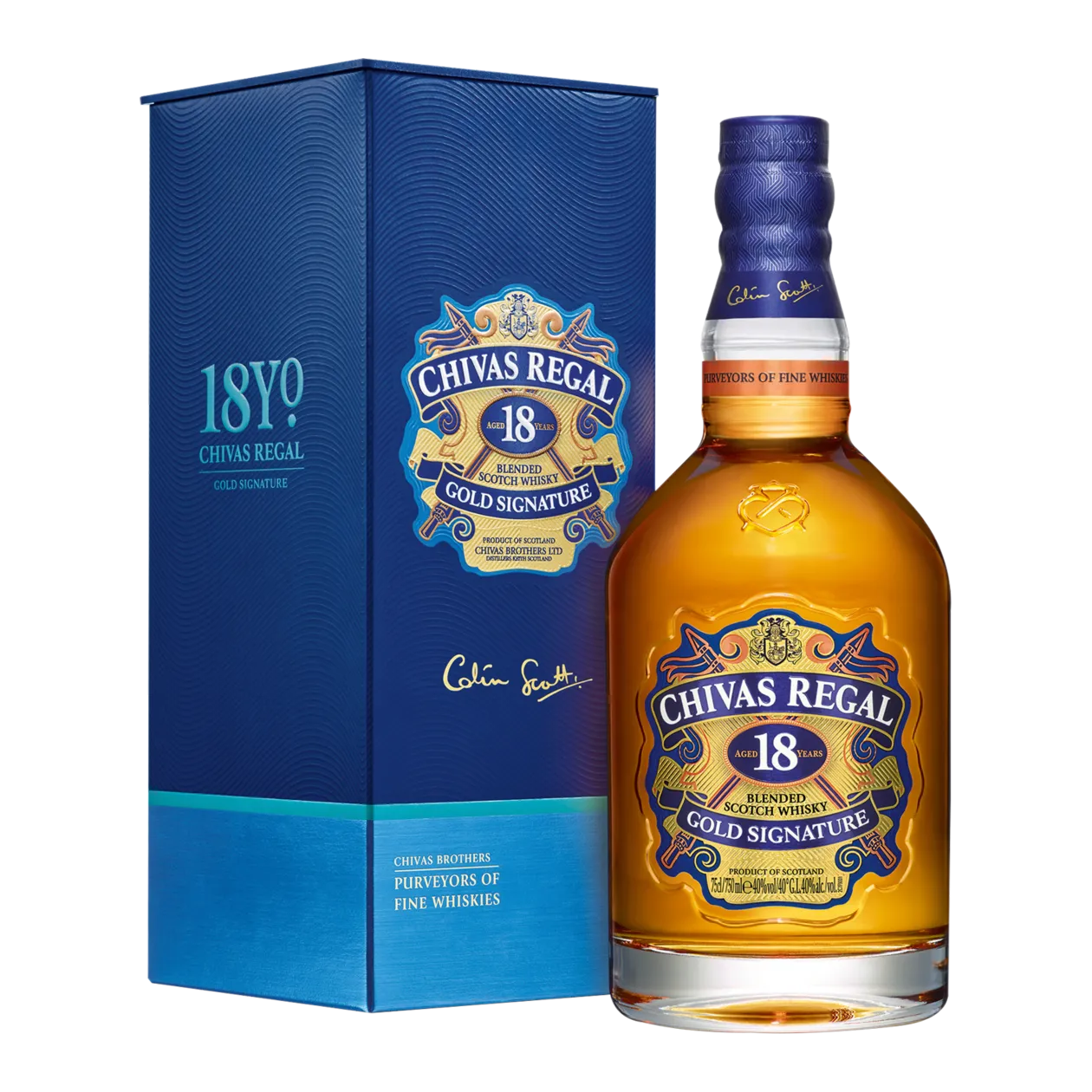 Chivas Regal 18 Years Blended Scotch Whisky, 1 l, 40,0 % vol., Gr