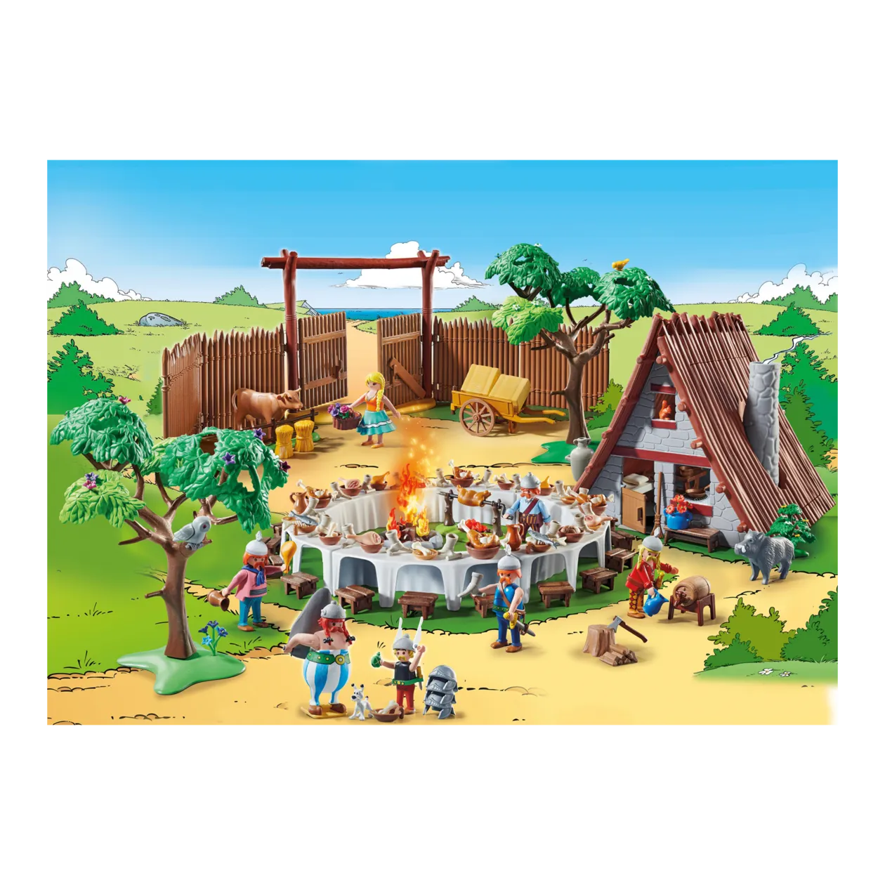 PLAYMOBIL® Asterix® Le banquet du village