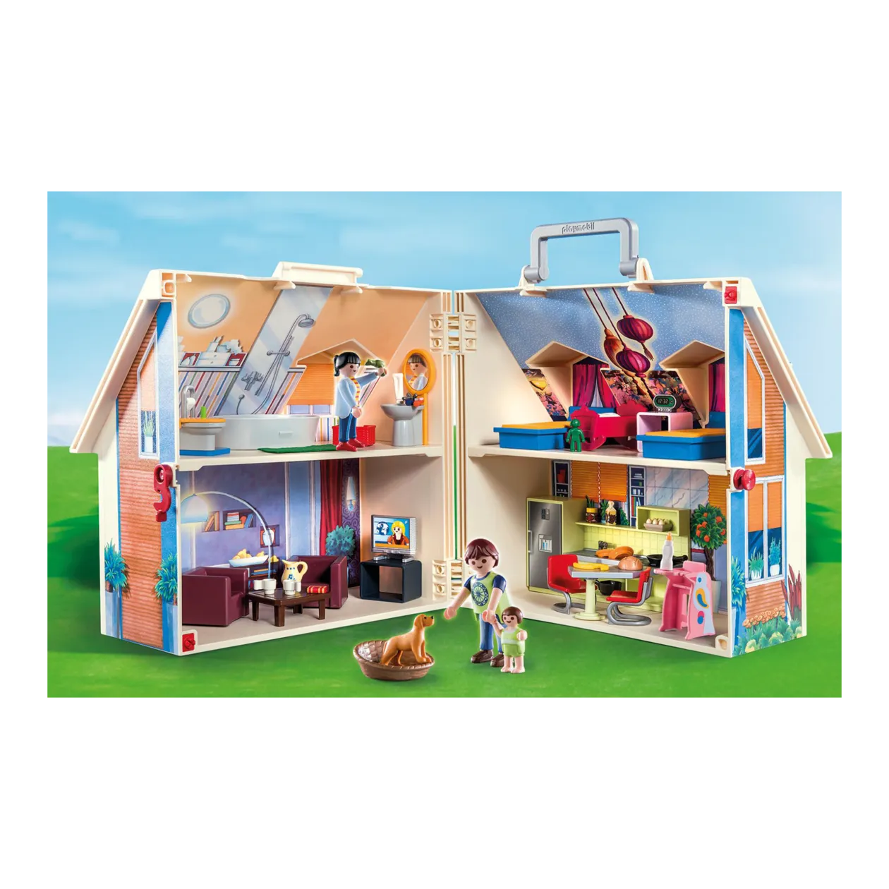 PLAYMOBIL® Casa delle bambole portatile Set di gioco