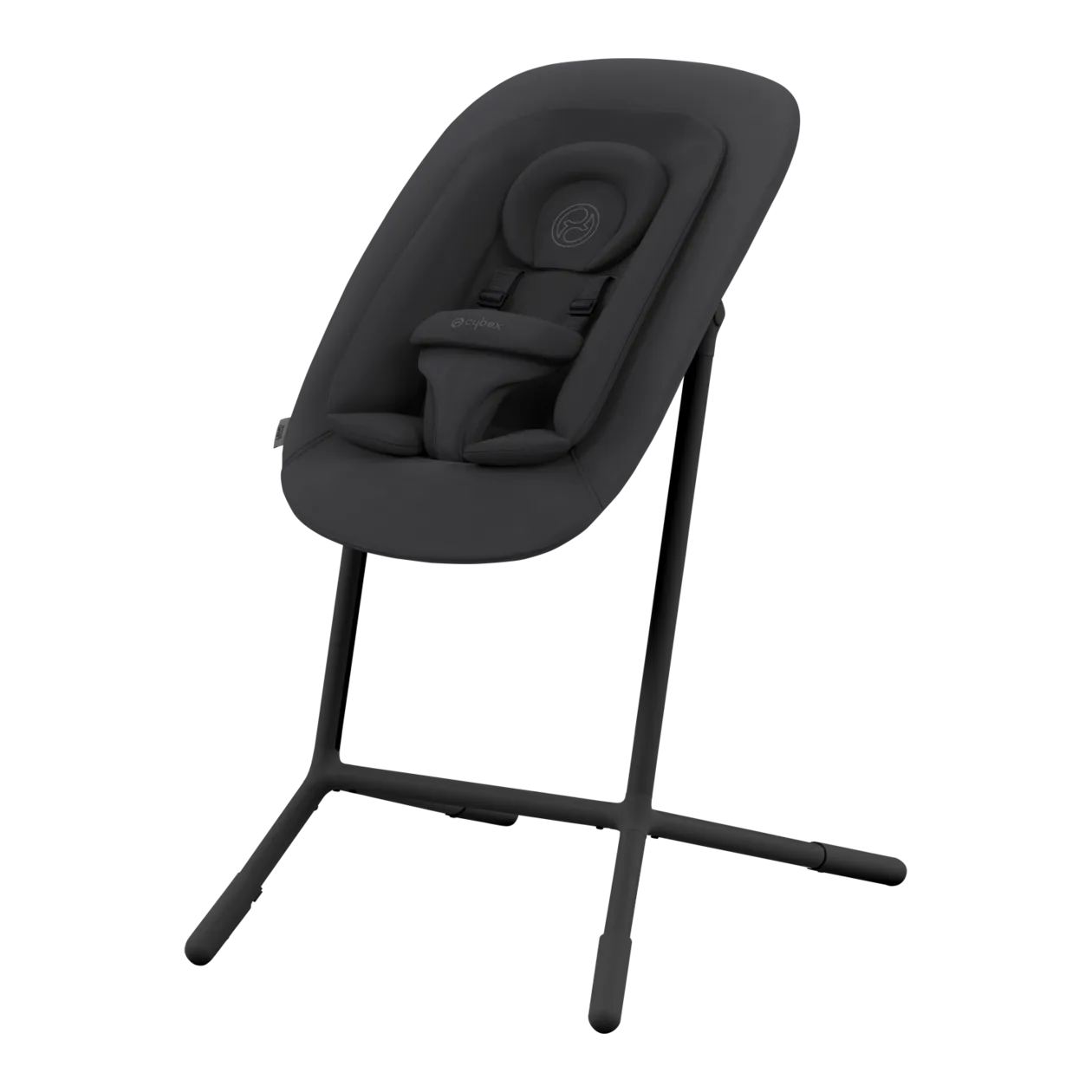 CYBEX LEMO Chair Ensemble chaise haute 4-en-1, Stunning Black / Black