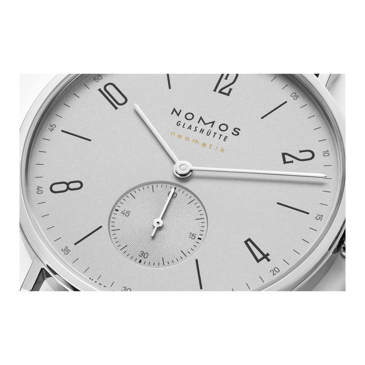 NOMOS Glashütte Tangente neomatik 39 platingrau Orologio automatico, grigio platino