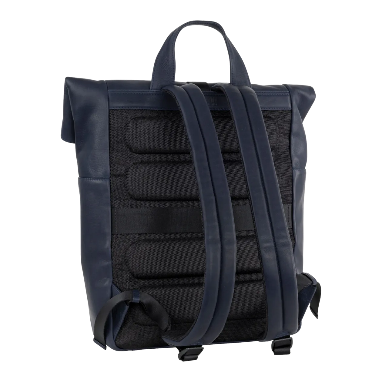 Leonhard Heyden Den Haag Rucksack Rolltop, Blau