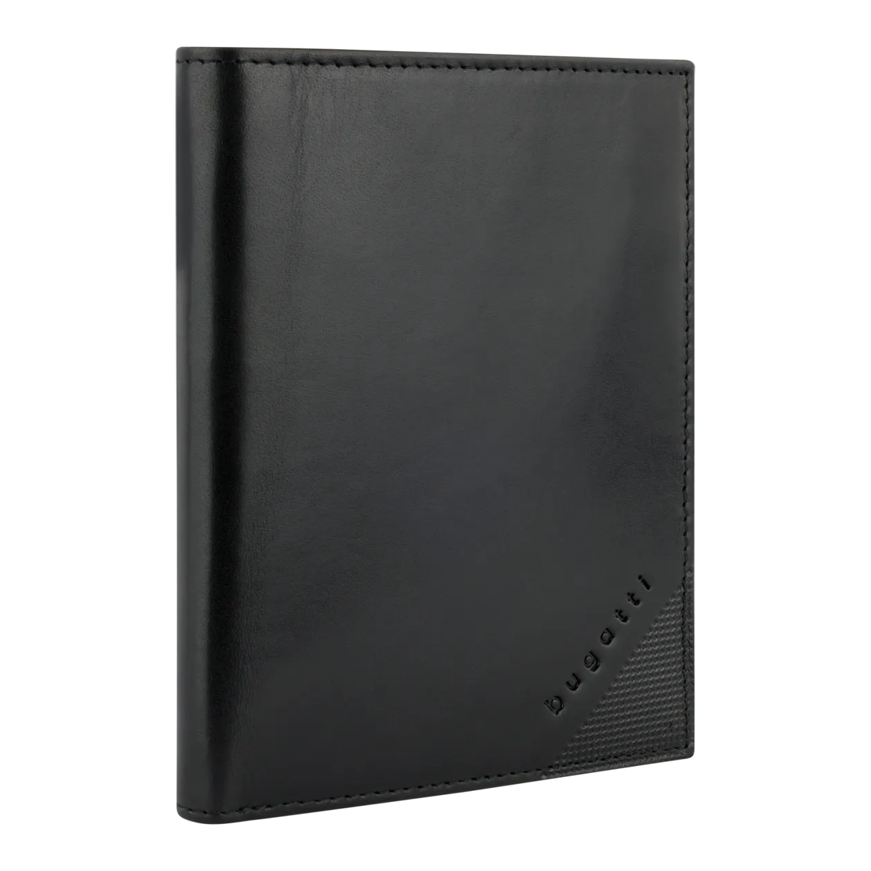 bugatti Nobile Wallet, Portrait Format, Black