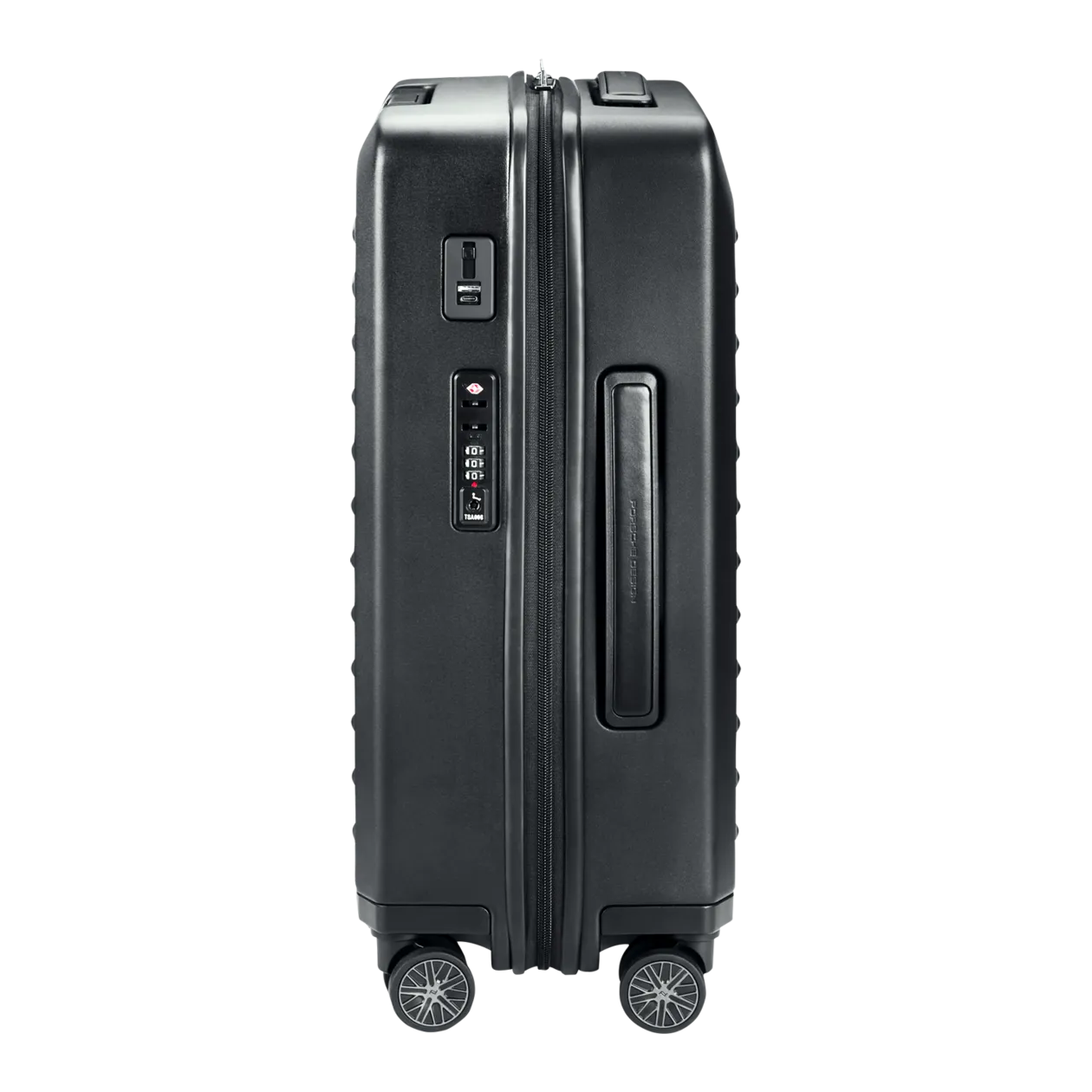 Porsche Design Lufthansa Roadster Valise cabine à roulettes, noir