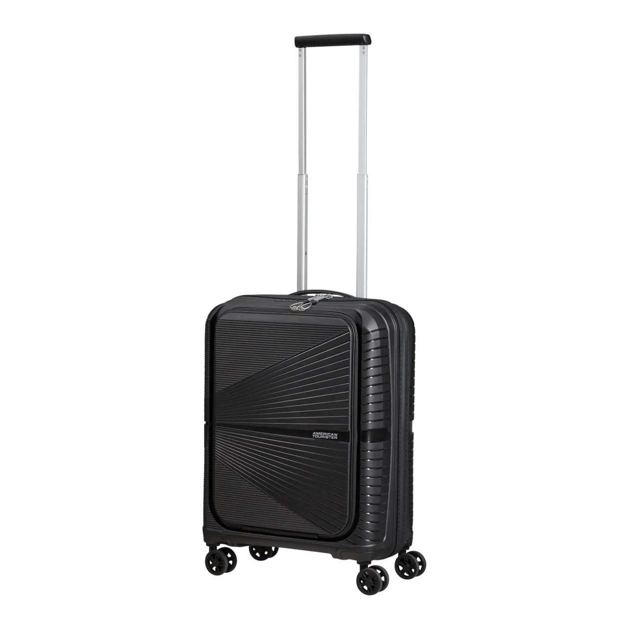 American Tourister Airconic Spinner 55/23 Frontloader Bordtrolley, Onyx Black