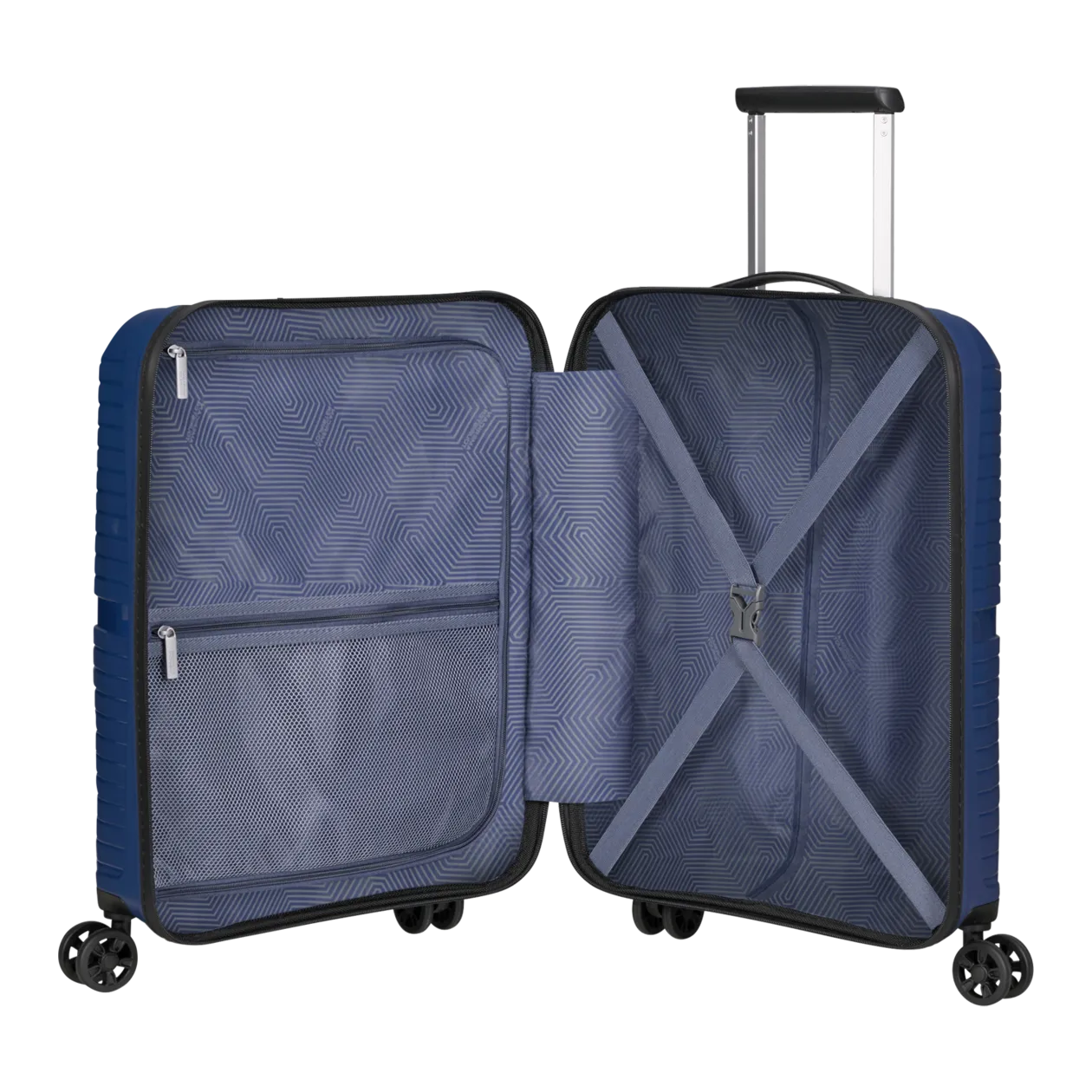 American Tourister Airconic Spinner 55/23 Frontloader Trolley da cabina, Midnight Navy