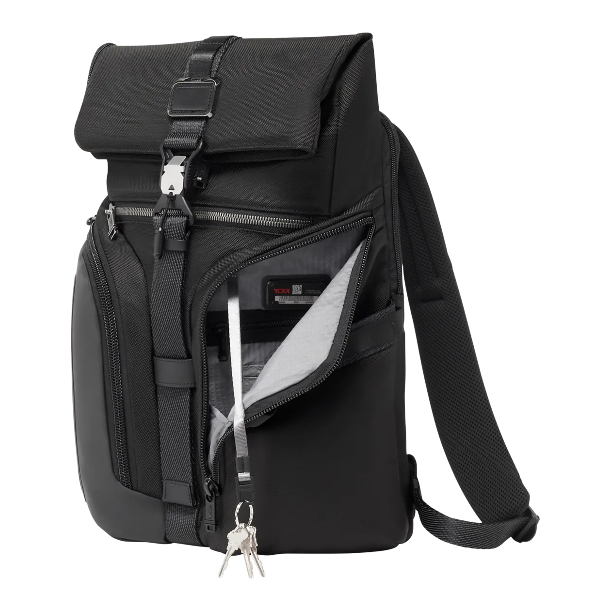 TUMI Alpha Bravo Logistics Laptop-Rucksack, Schwarz