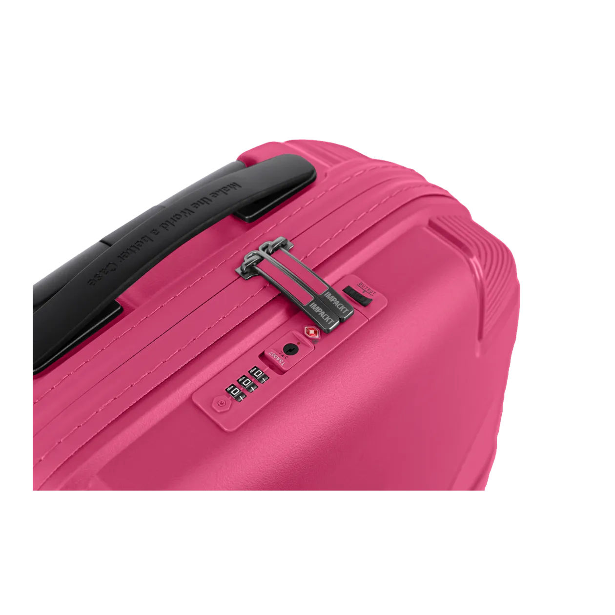 IMPACKT IP1 USB Port Trolley S, 4-Wheel, Flora Pink