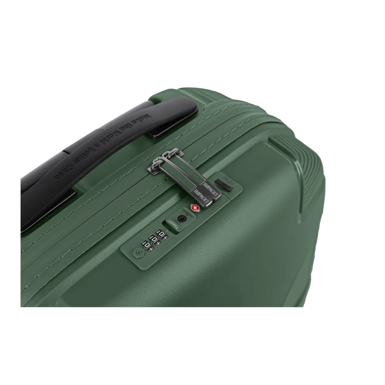 IMPACKT IP1 USB Port Trolley S, 4-Wheel, Deep Sea Green