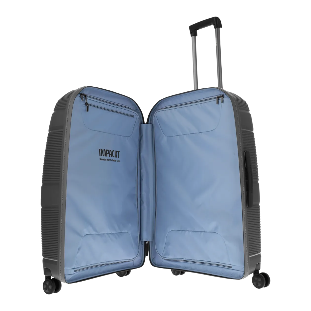 IMPACKT IP1 Trolley L, 4 ruote, Iron Grey