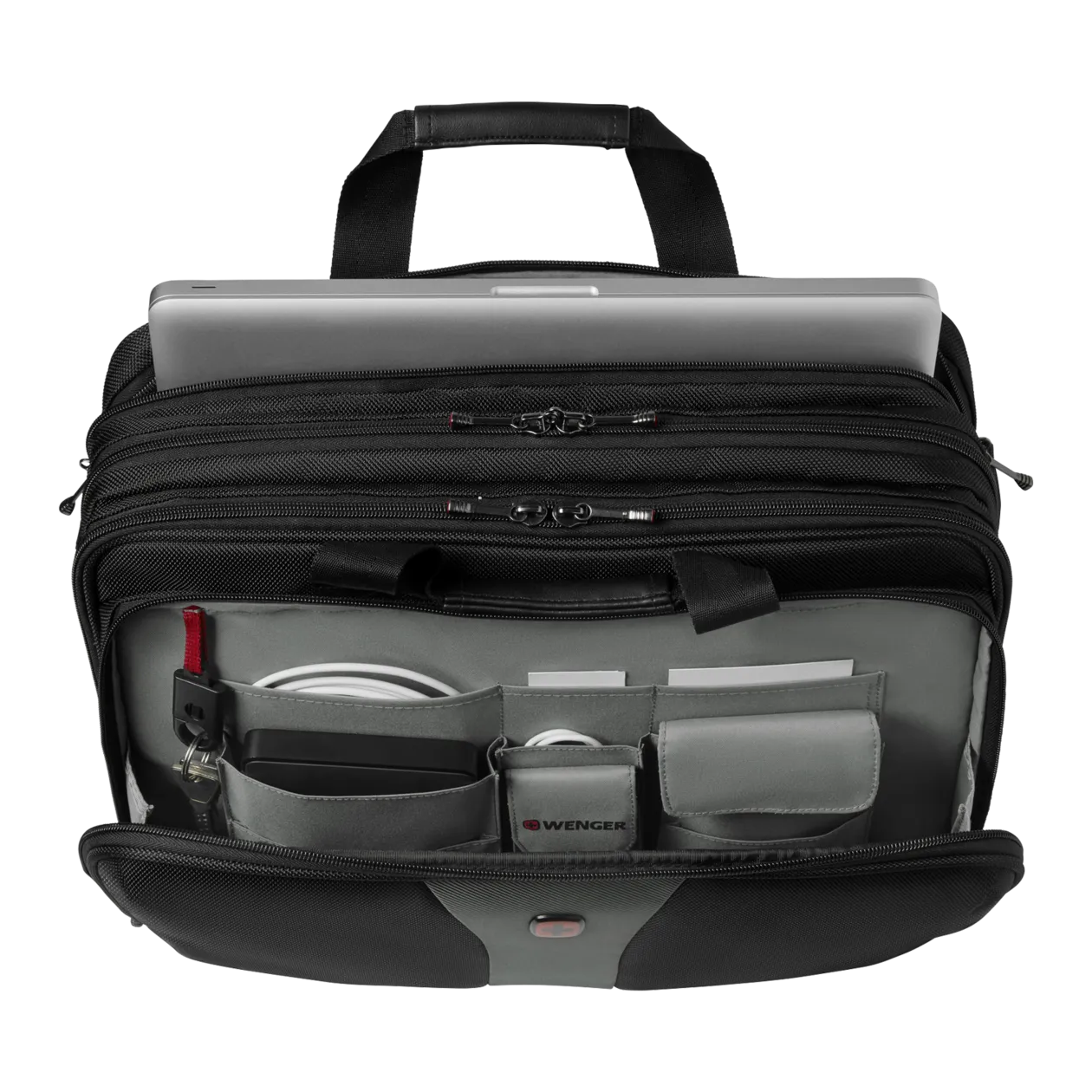 WENGER Legacy 17 Sac d'ordinateur, noir/gris